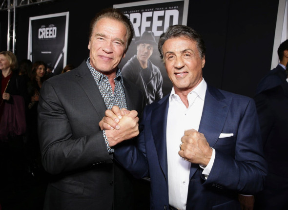 Sylvester Stallone și Arnold Schwarzenegger/ Profimedia