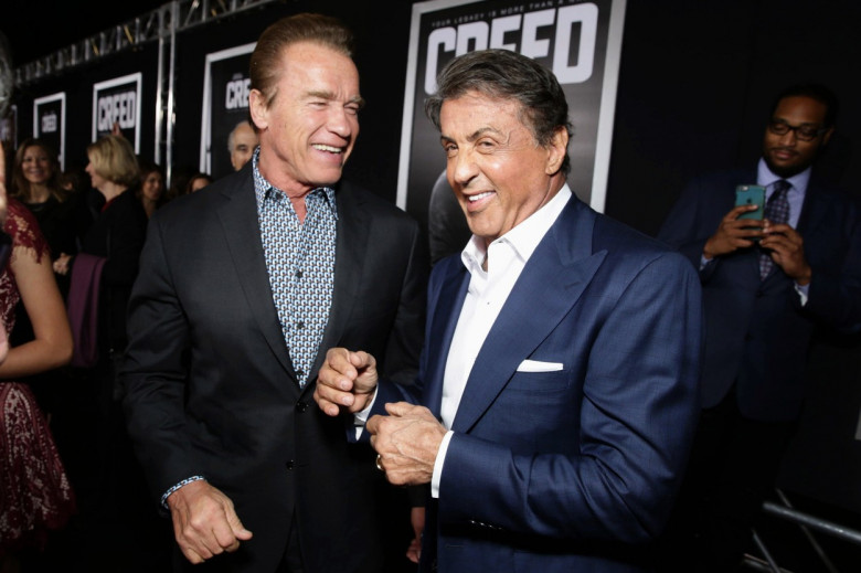 Sylvester Stallone și Arnold Schwarzenegger/ Profimedia
