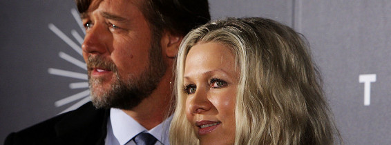 Danielle Spencer și Russell Crowe, în 2011, cu un an înainte de separare