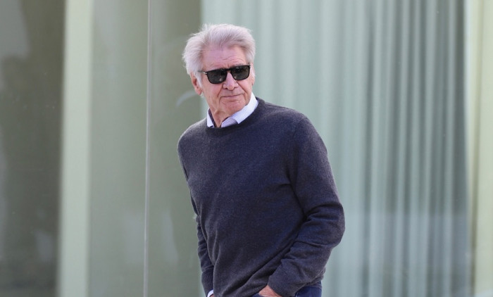 *EXCLUSIVE* Hollywood legend Harrison Ford takes an afternoon stroll in West Hollywood