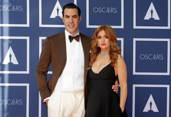 Sacha Baron Cohen și Isla Fisher /