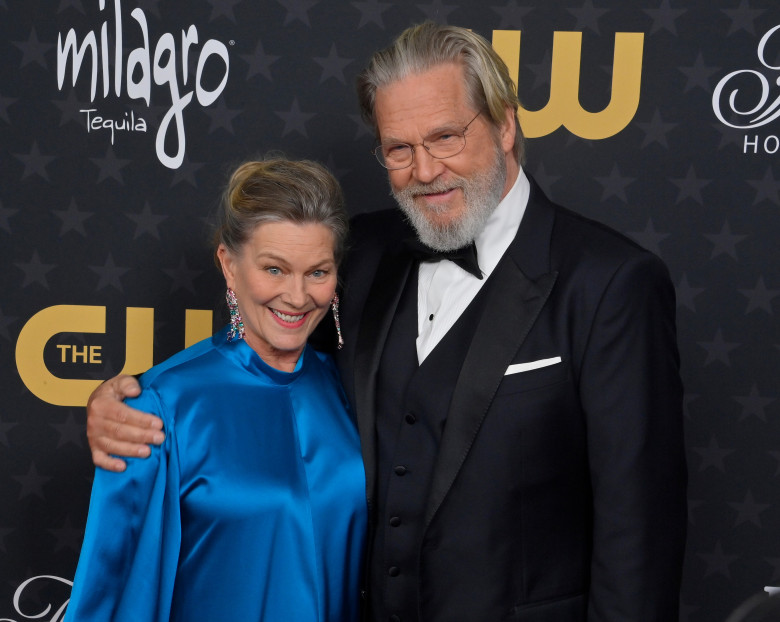 Susan Bridges and Jeff Bridges Attend the Critics' Choice Awards in Los Angeles