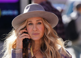 &apos;And Just Like That&apos; on set filming, New York, USA - 02 Nov 2022