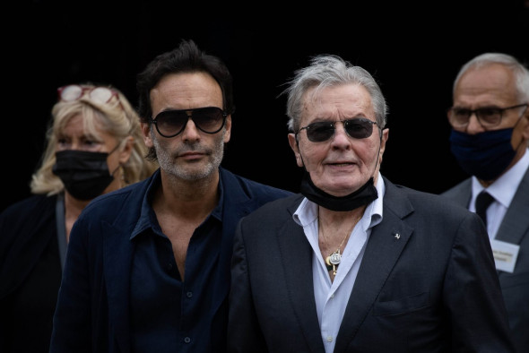 Anthony Delon și Alain Delon