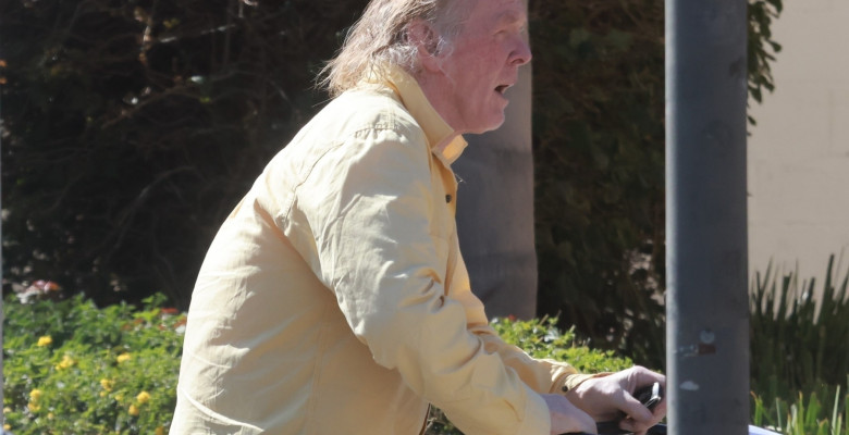 *EXCLUSIVE* Nick Nolte is looking better as he grocery shops solo in Malibu