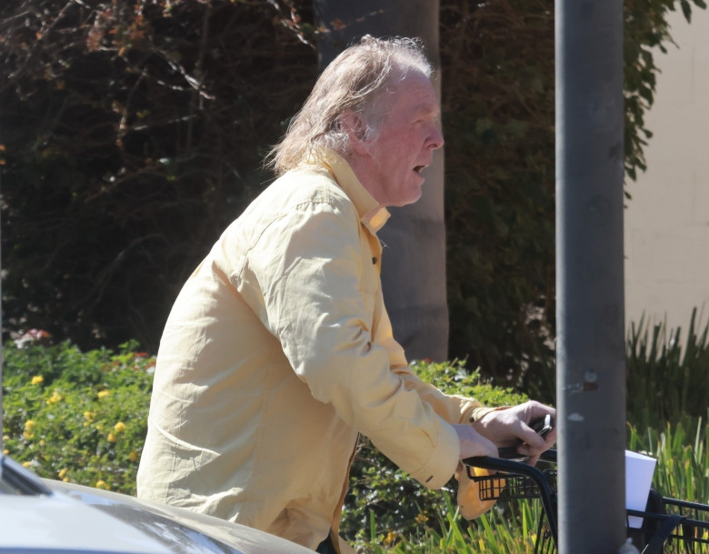 *EXCLUSIVE* Nick Nolte is looking better as he grocery shops solo in Malibu