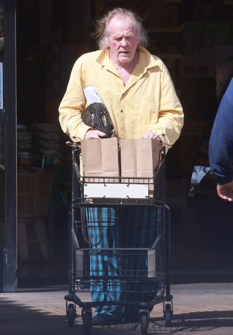 *EXCLUSIVE* Nick Nolte is looking better as he grocery shops solo in Malibu