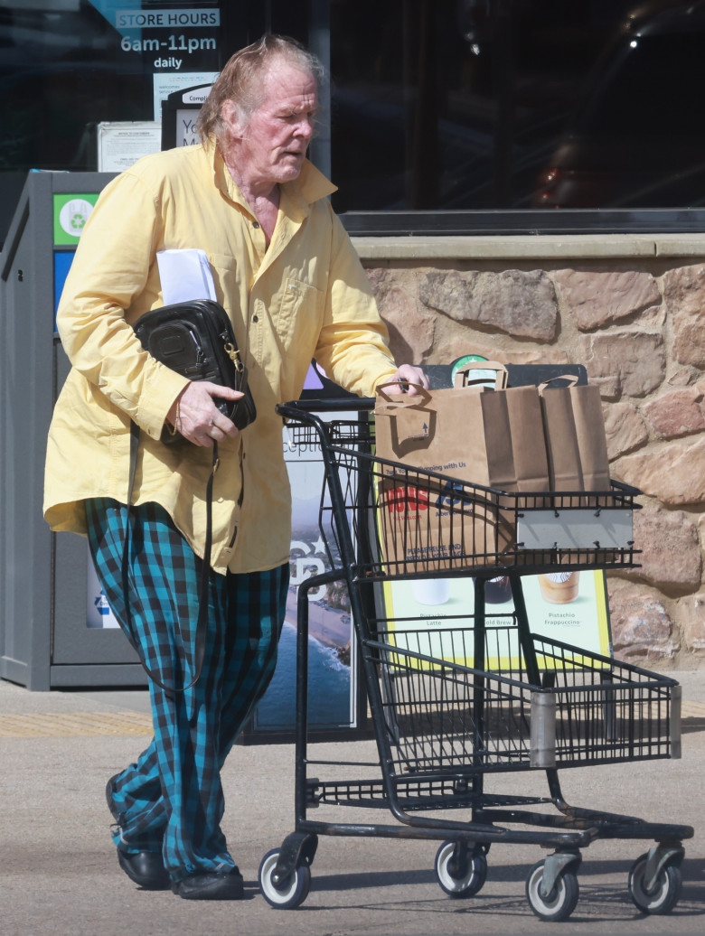 *EXCLUSIVE* Nick Nolte is looking better as he grocery shops solo in Malibu