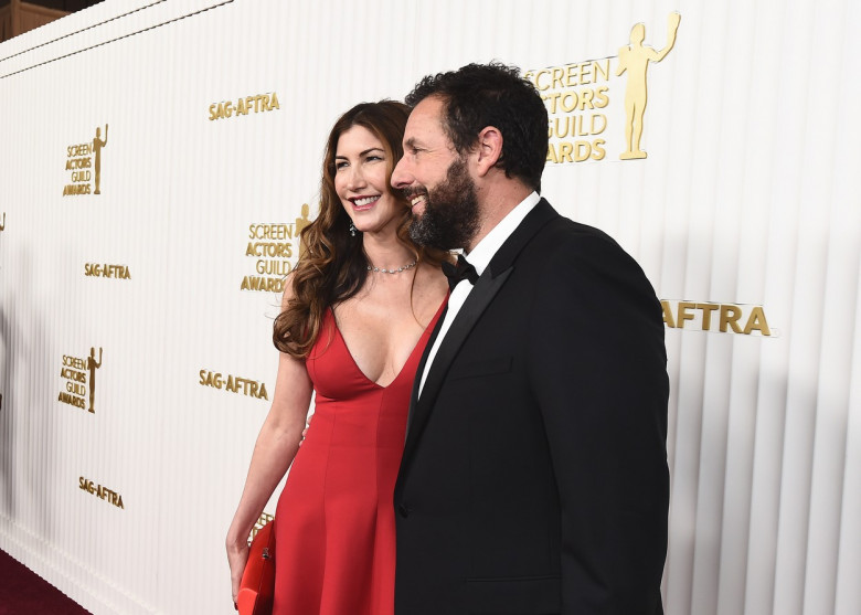 Adam Sandler și Jackie la premiile SAG 2023/ Profimedia