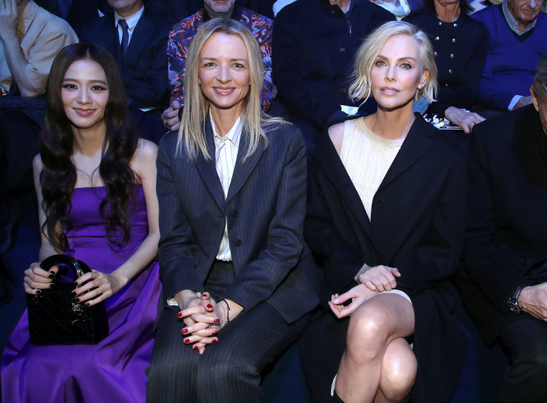 Front Row du défilé Christian Dior prêt-à-porter automne-hiver 2023/2024 lors de la Fashion Week de Paris (PFW)