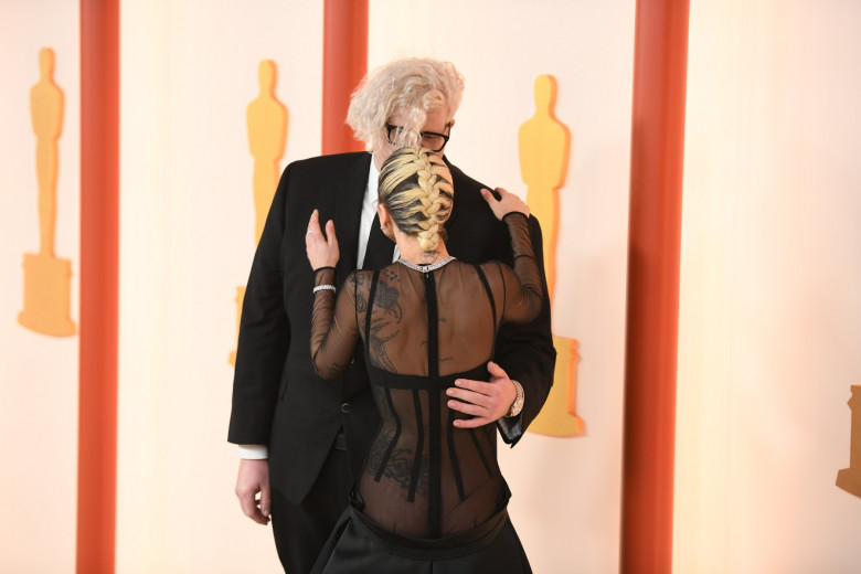 Lady Gaga la premiile Oscar 2023/ Profimedia