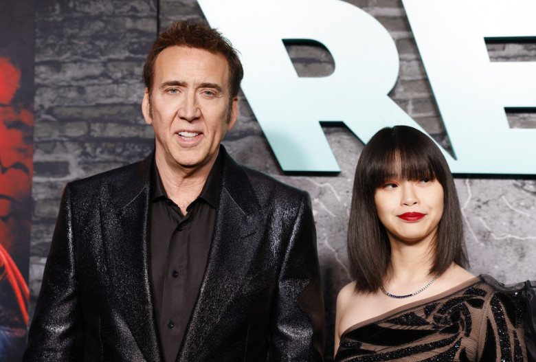 Nicolas Cage și soția lui, apariție inedită la premiera „Reinfield”