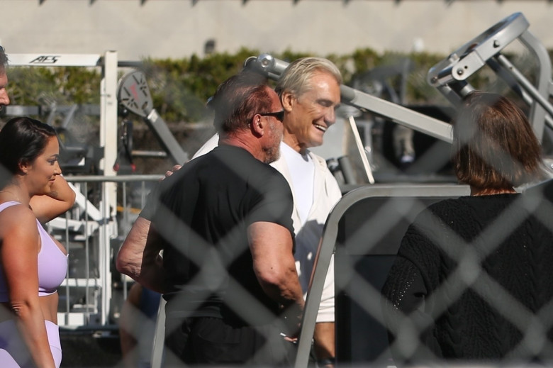 Arnold Schwarzenegger și Dolph Lundgren