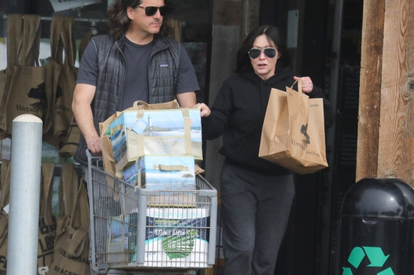 *EXCLUSIVE* Shannen Doherty is seen for the first time amid her battle with stage 4 cancer