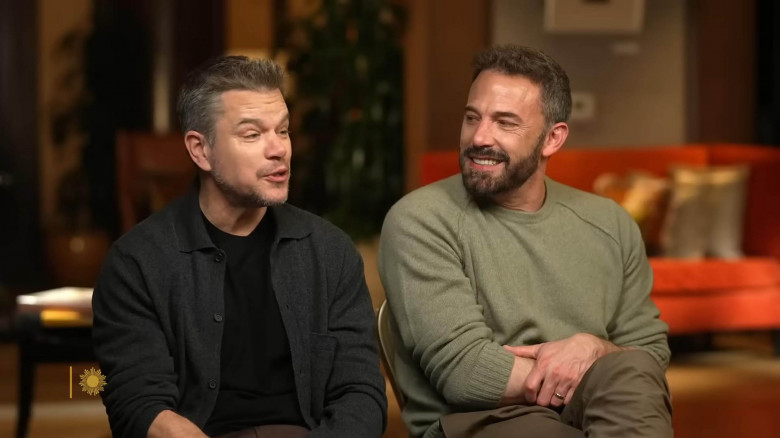 Ben Affleck and Matt Damon interviewed