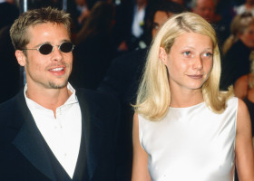 Gwyneth Paltrow și Brad Pitt