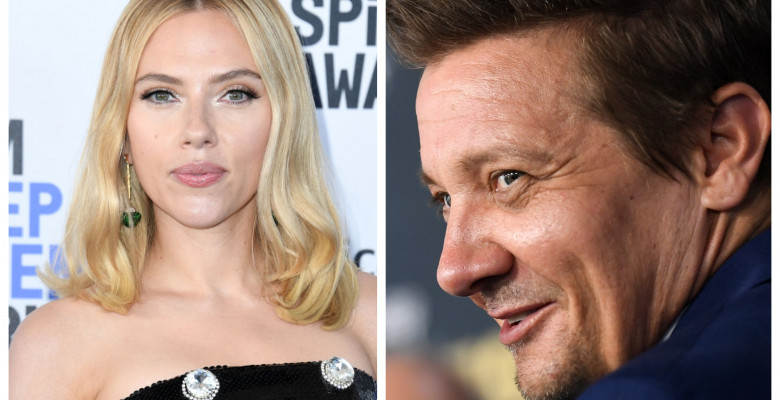 Scarlett Johansson l-a vizitat pe Jeremy Renner după accidentul teribil în care a fost implicat