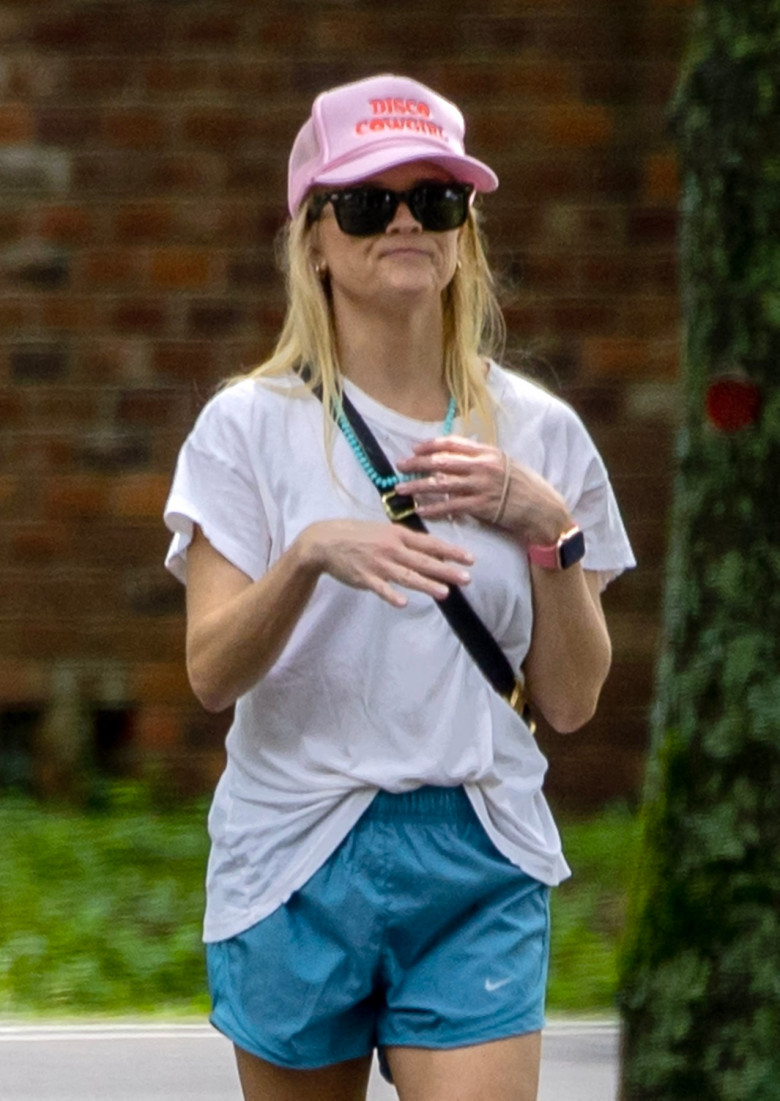 EXCLUSIVE: Reese Witherspoon and Nicole Kidman go for a walk together in Nashville