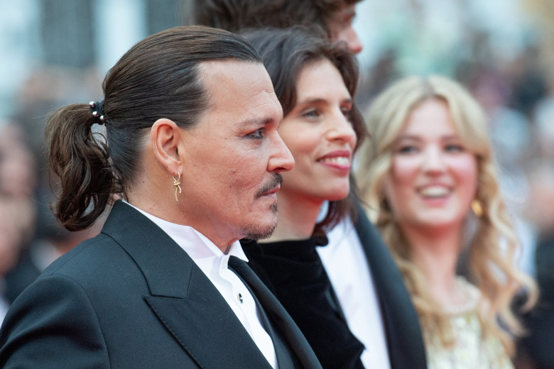 Johnny Depp la Festivalul de Film de la Cannes/ Profimedia