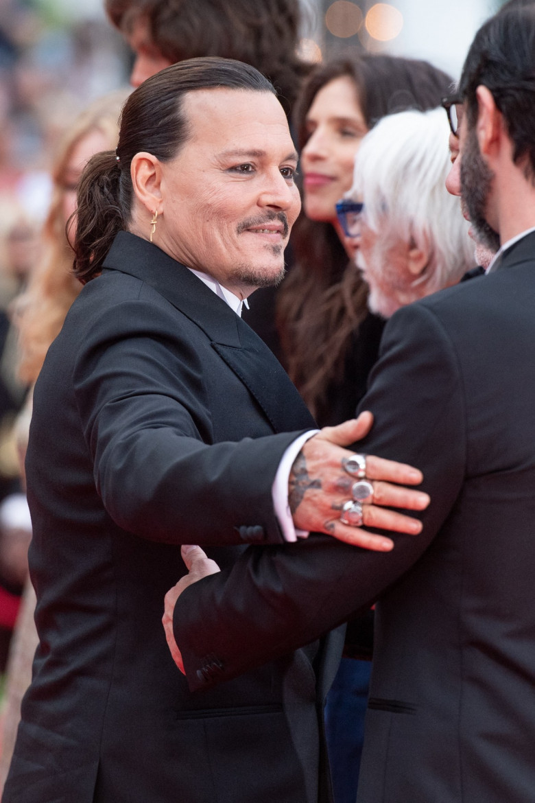 Johnny Depp la Festivalul de Film de la Cannes/ Profimedia