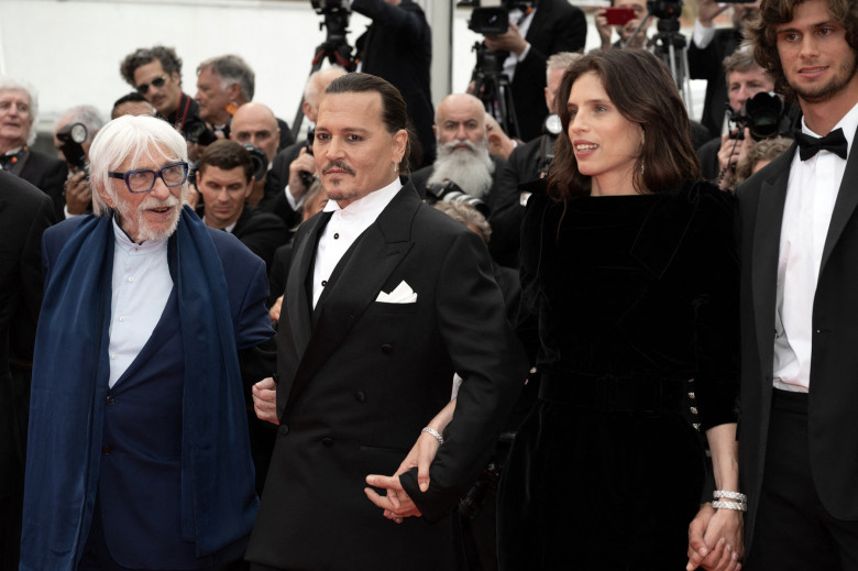 Johnny Depp la Festivalul de Film de la Cannes/ Profimedia