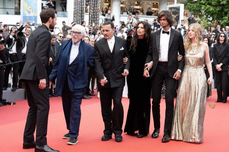 Johnny Depp la Festivalul de Film de la Cannes/ Profimedia