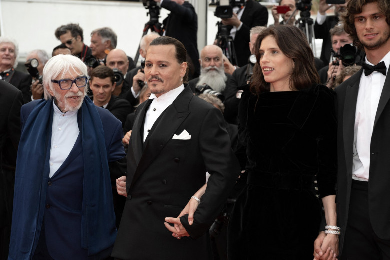 Johnny Depp la Festivalul de Film de la Cannes/ Profimedia