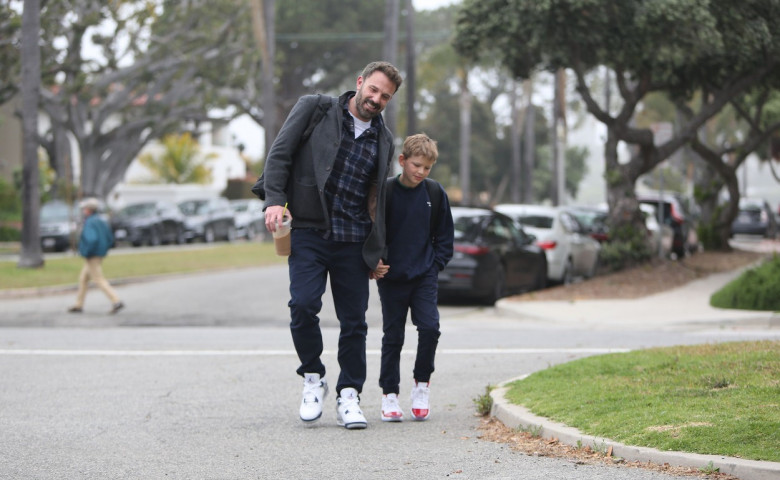 Ben Affleck și Jennifer Garner, fotografiați împreună după ce și-au lăsat copilul la școală