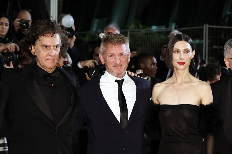 Black Flies' red carpet during  the 76th Cannes International Film Festival