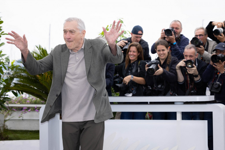 Robert De Niro la Festivalul de Film de la Cannes/ Profimedia