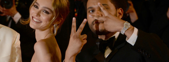 Lily-Rose Depp și The Weeknd/ Profimedia