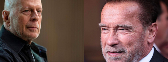 Arnold Schwarzenegger și Bruce Willis/ Profimedia