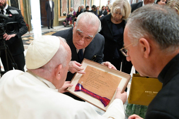 Martin Scorsese și papa francisc