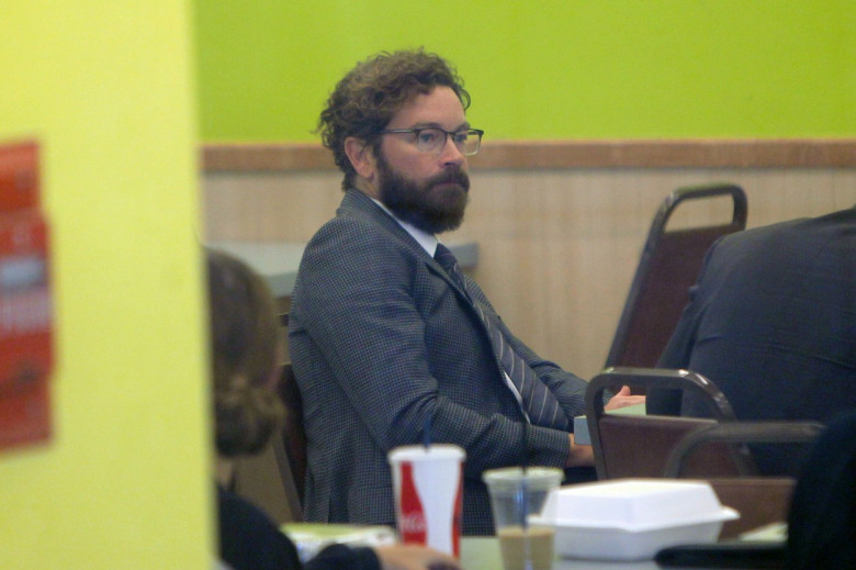 EXCLUSIVE: Danny Masterson And Bijou Philips Take A Break From Their Court Hearing Ahead Of Danny's April Retrial For Rape Charges