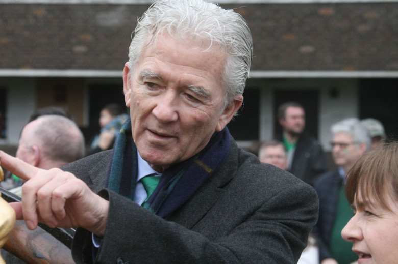 Patrick Duffy Spotted Out In The Dublin St. Patrick's Day Parade