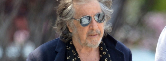 EXCLUSIVE: Al Pacino, soon to be a father again at the age of 83, completes his dapper outfit with a stylish scarf on an outing in Beverly Hills.