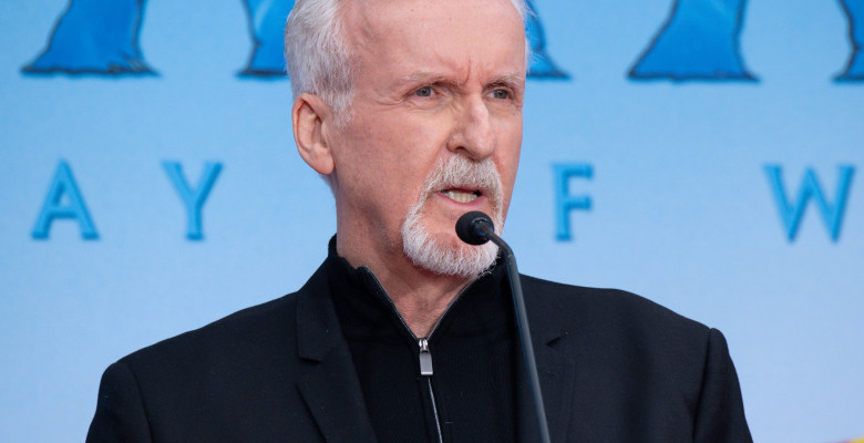 James Cameron And Jon Landau Hand And Footprint In Cement Ceremony
