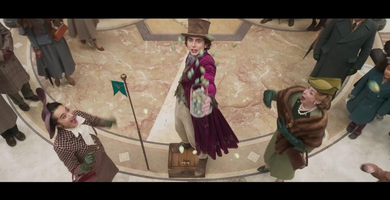 Timothée Chalamet in 'Wonka'