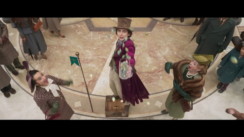 Timothée Chalamet in 'Wonka'