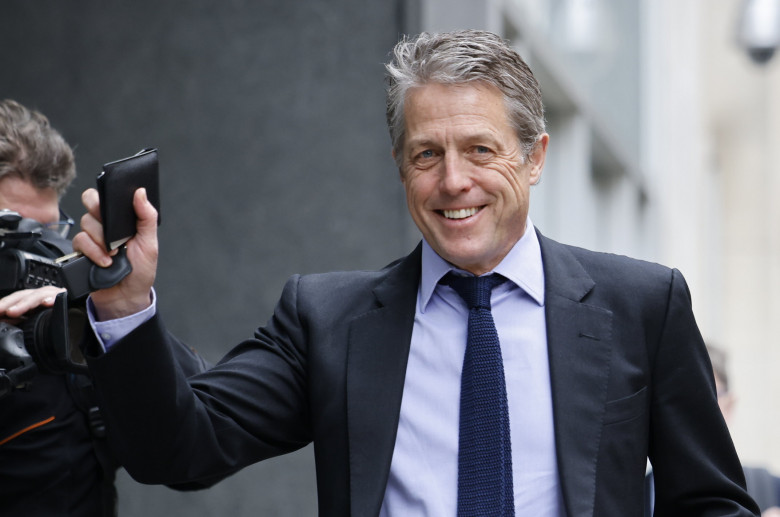 Hugh Grant at the High Court, London, UK - 27 Apr 2023