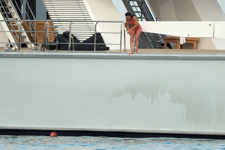 Michelle Rodriguez Flaunts Her Bikini Body On A Yacht In Sardinia