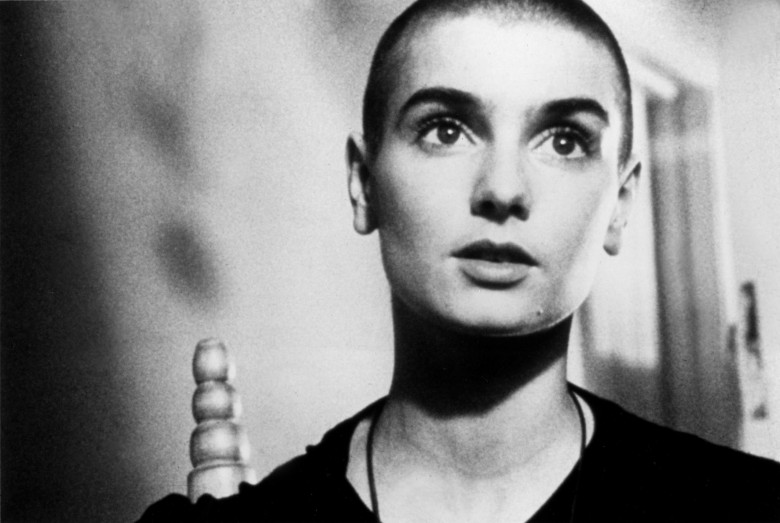 Sinead O'Connor, circa early 1990's, photo: Kate Garner