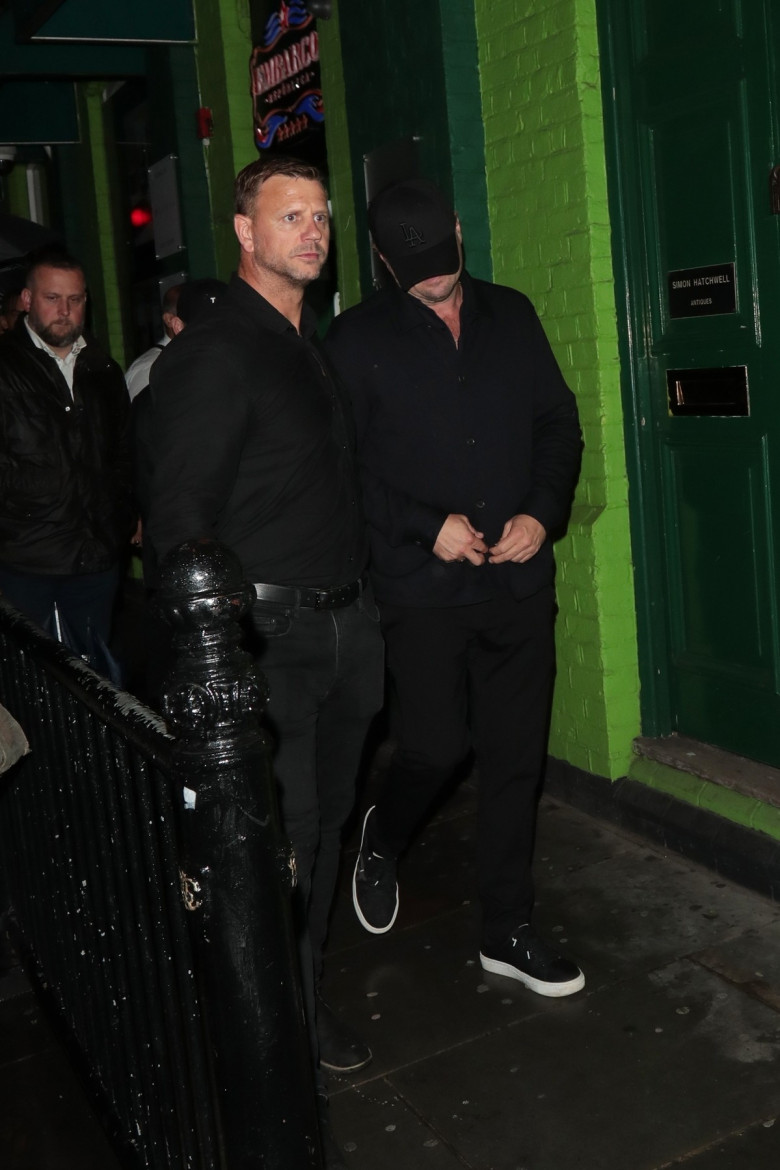 Leonardo DiCaprio at Mick Jagger's 80th birthday party at Embargo nightclub