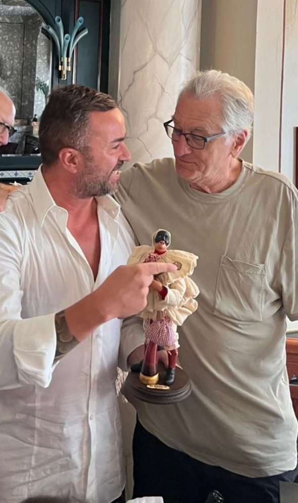 Robert De Niro, în vizită în Italia, după moartea nepotului său