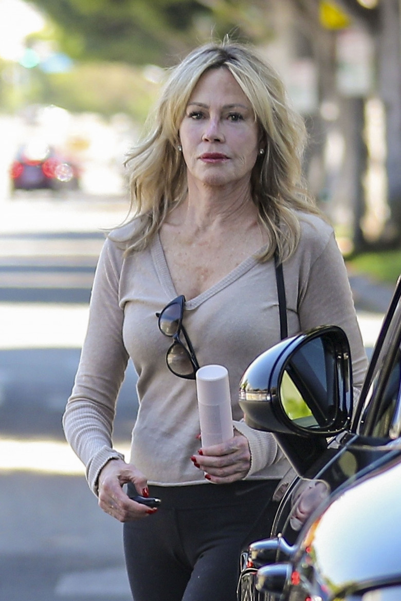 *EXCLUSIVE* Melanie Griffith beaming after a salon visit in Beverly Hills