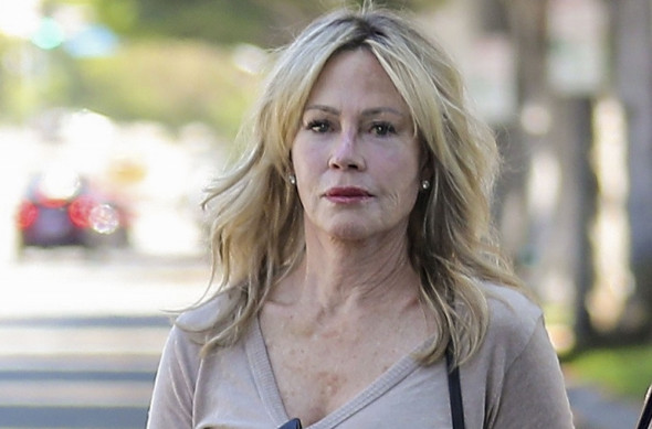 *EXCLUSIVE* Melanie Griffith beaming after a salon visit in Beverly Hills