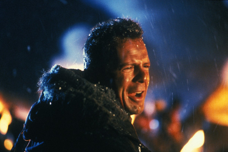 Bruce Willis in Die Hard