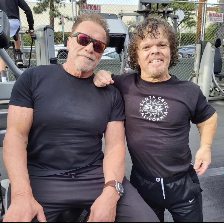 Arnold Schwarzenegger și Douglas Farrell/ Foto: Instagram