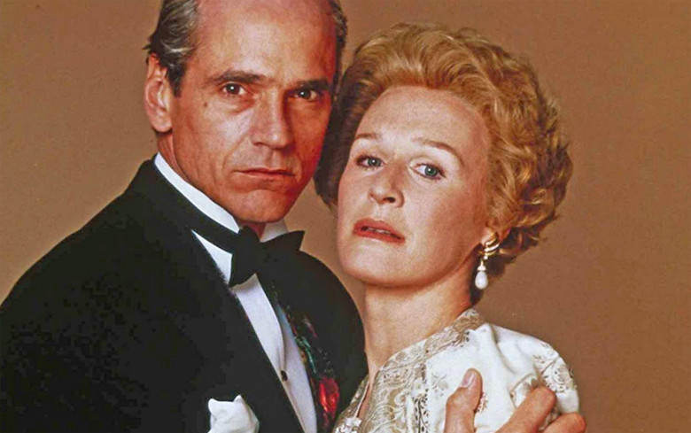 REVERSAL OF FORTUNE 1990 Warner Bros film with Glen Close and Jeremy Irons