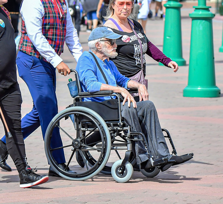 Dick Van Dyke, la Disneyland  / Profimedia Images